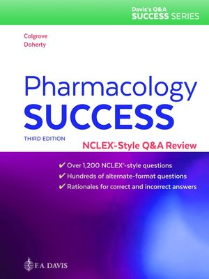cover image of Pharmacology Success